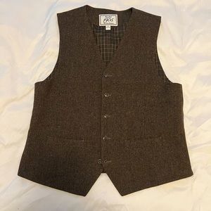 Joseph Abboud Brown Casual Vest